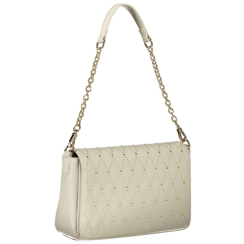 Mario Valentino White Polyurethane Women's Shoulder Bag Mario Valentino