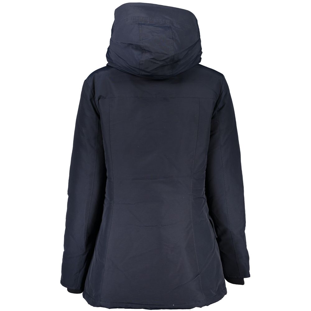 Woolrich Blu Cotton Women's Jacket Woolrich