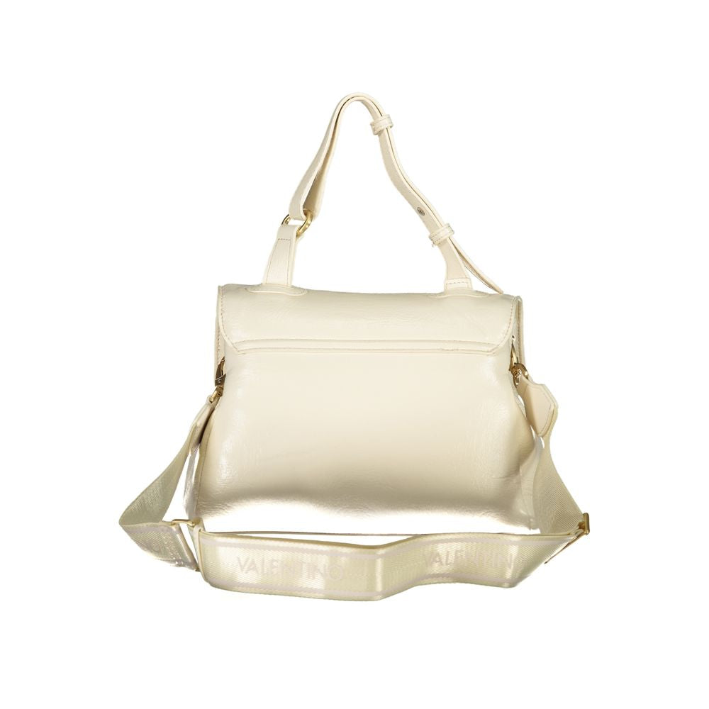 Mario Valentino Beige Polyurethane Women Handbag Mario Valentino
