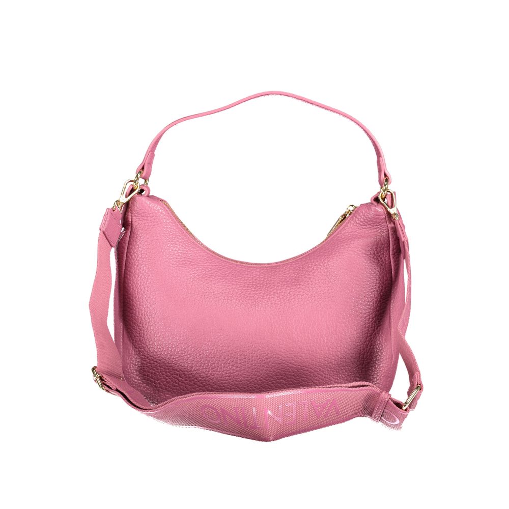 Mario Valentino Rosa Polyurethane Women Shoulder Bag Mario Valentino
