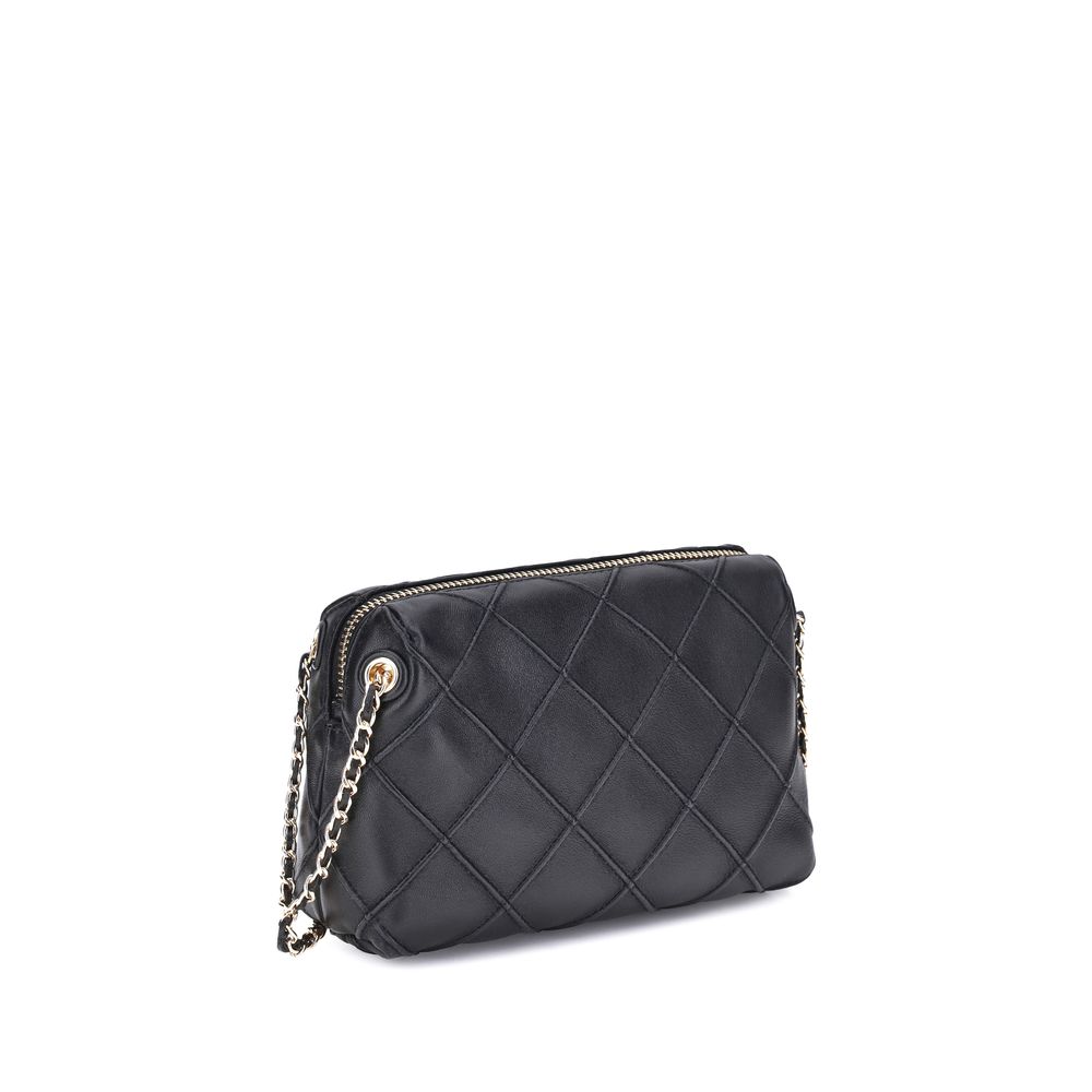 Tory Burch Black Calf Leather Bos Taurus Shoulder Bag Tory Burch