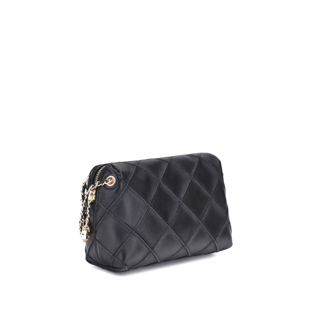 Tory Burch Black Calf Leather Bos Taurus Shoulder Bag Tory Burch