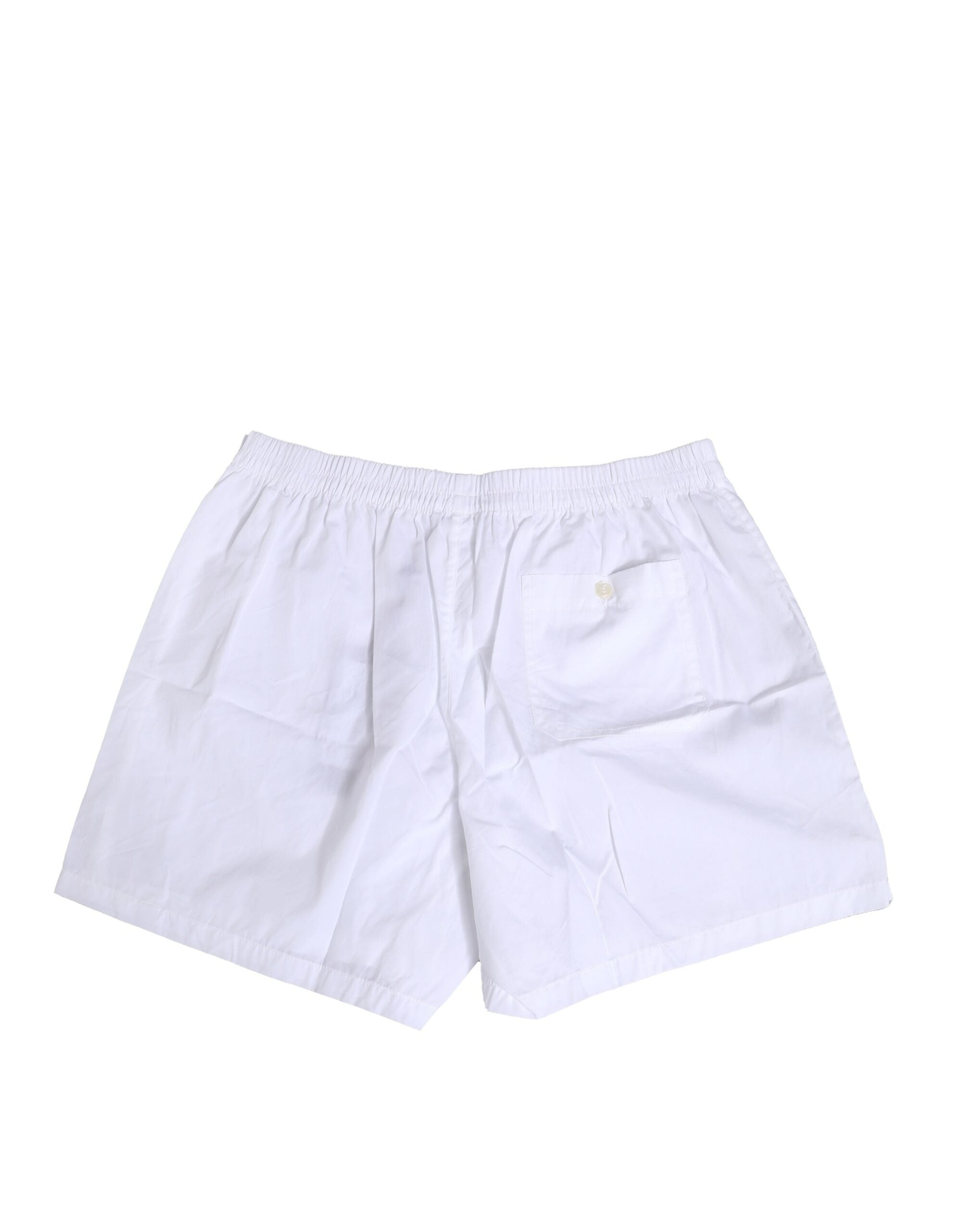 Dolce & Gabbana White Cotton Regular Boxer Shorts Underwear Dolce & Gabbana