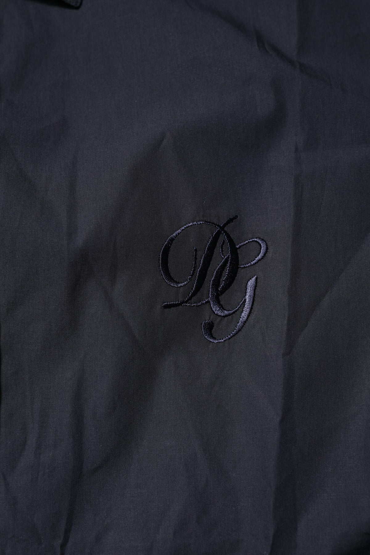 Dolce & Gabbana Dark Blue MARTINI Cotton Dress Formal Shirt