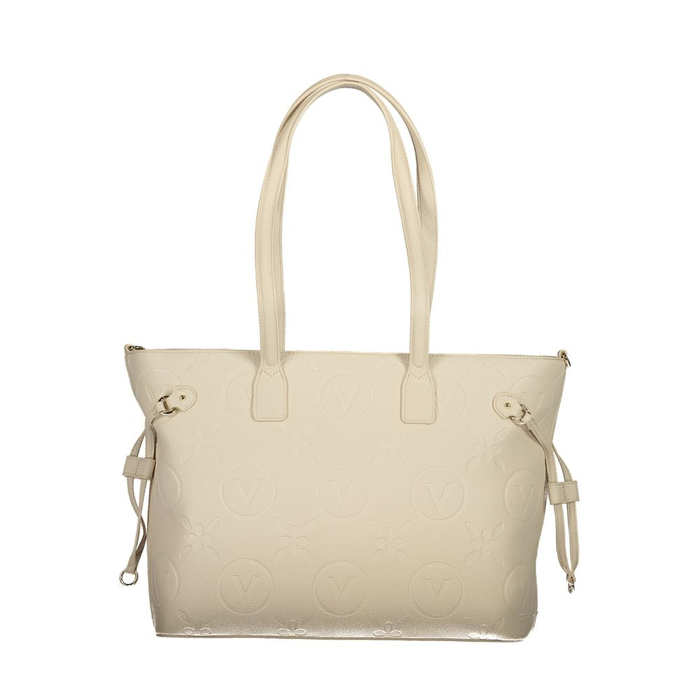 Mario Valentino Beige Polyurethane Women's Handbag Mario Valentino