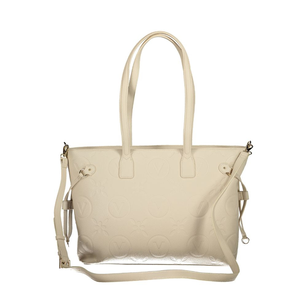 Mario Valentino Beige Polyurethane Women's Handbag Mario Valentino