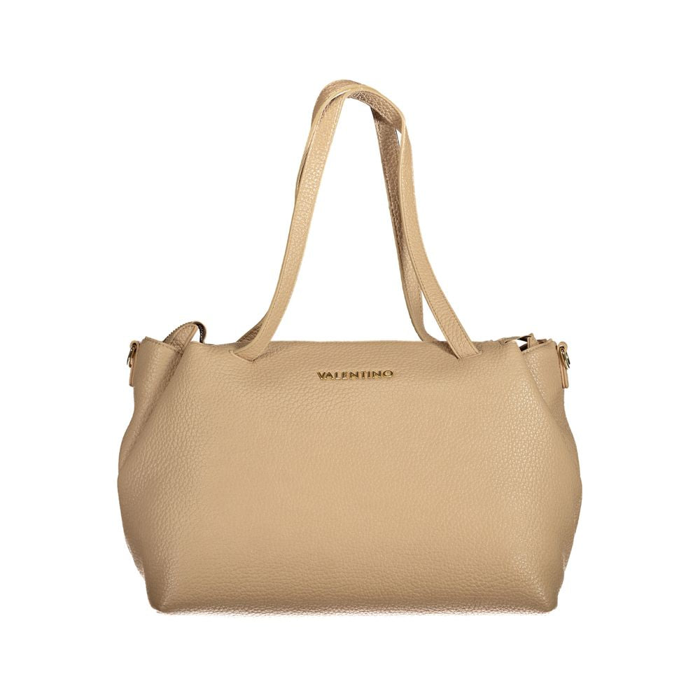 Mario Valentino Beige Polyurethane Women Handbag Mario Valentino