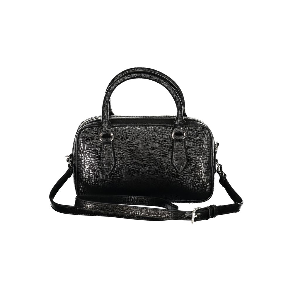 Mario Valentino Black Polyurethane Women's Handbag Mario Valentino