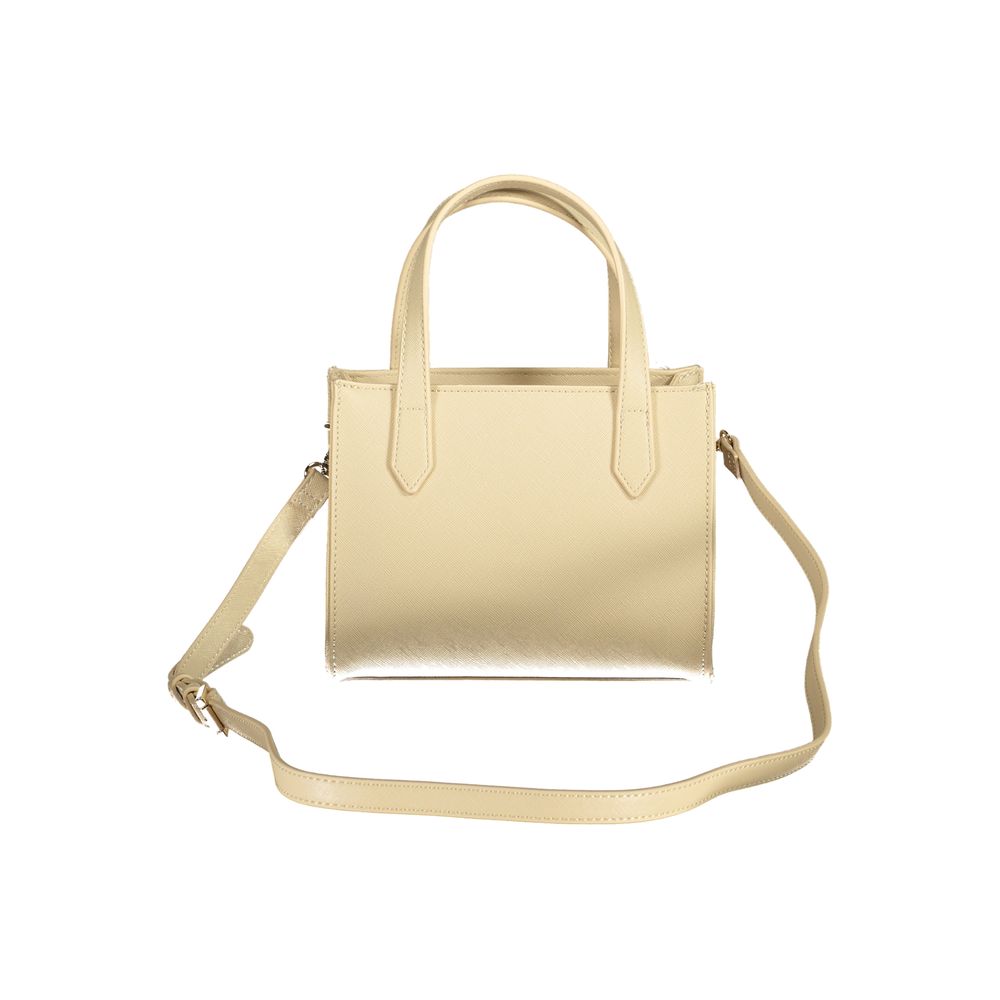 Mario Valentino Beige Polyurethane Women Handbag Mario Valentino