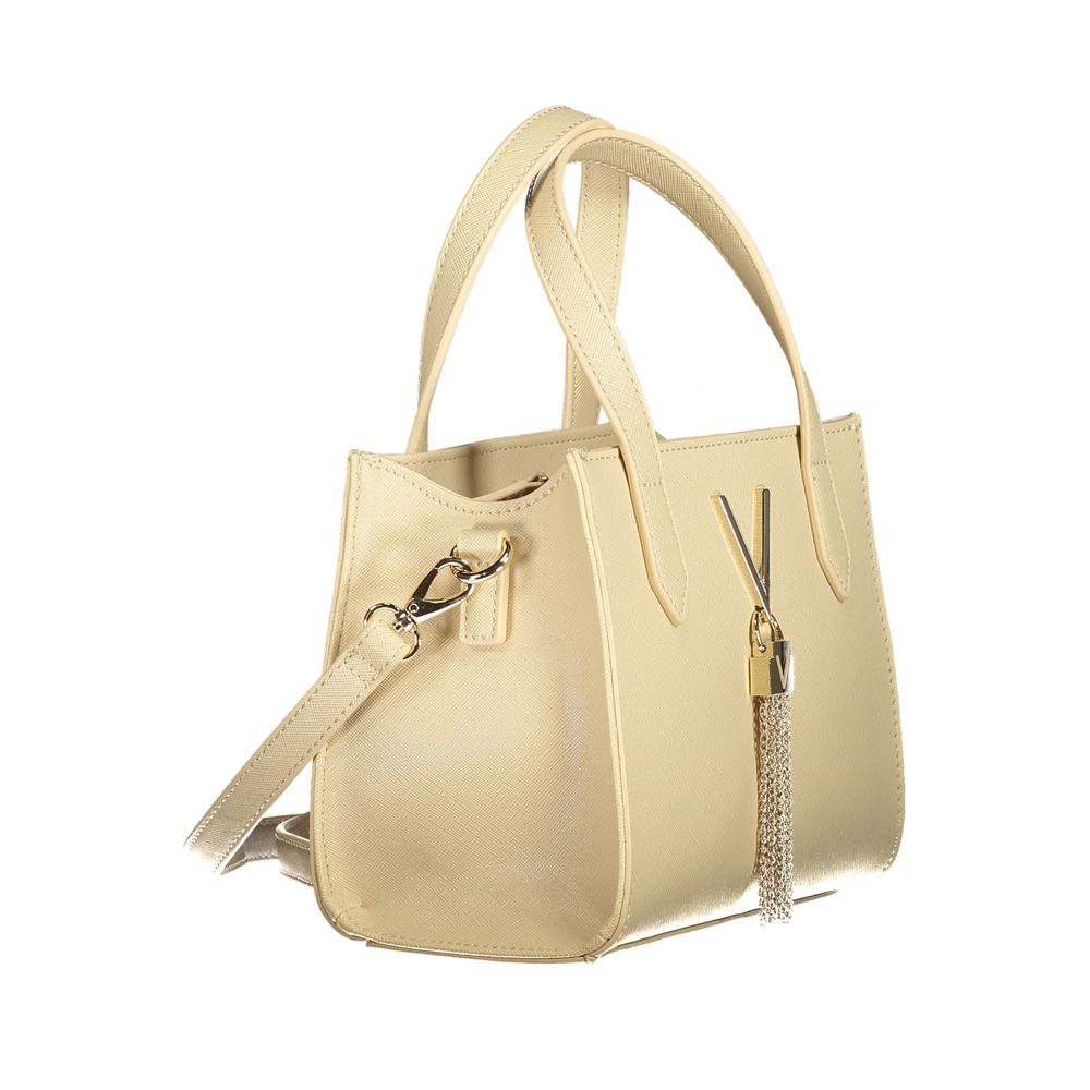 Mario Valentino Beige Polyurethane Women Handbag Mario Valentino