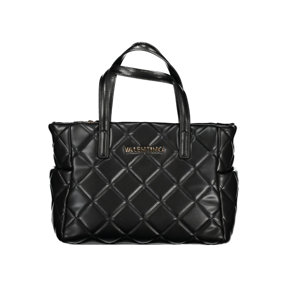 Mario Valentino Black Polyurethane Women's Handbag Mario Valentino