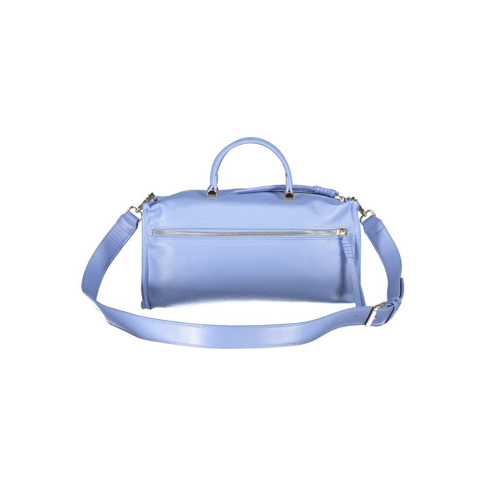 Mario Valentino Azzurro Polyurethane Women Handbag Mario Valentino