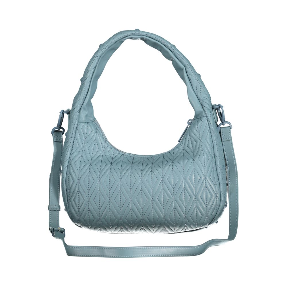 Mario Valentino Blue Polyurethane Women Shoulder Bag Mario Valentino