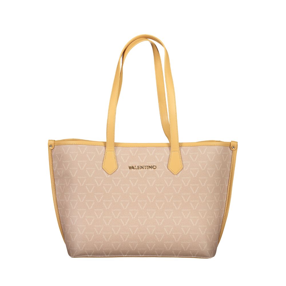 Valentino Beige Polyethylene Handbag Valentino