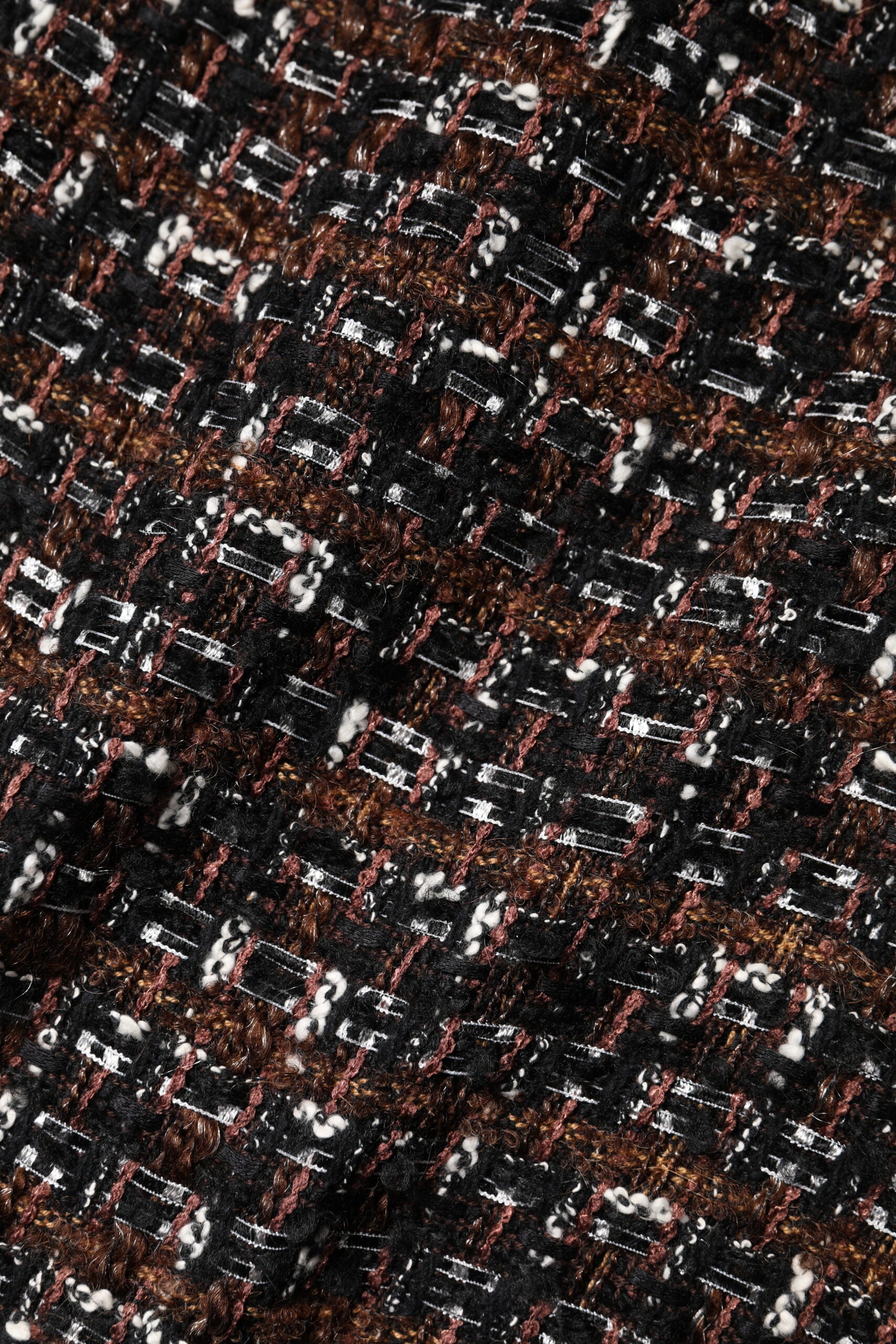 Dolce & Gabbana Multicolor Sleeveless Mini Tweed A-line Dress Dolce & Gabbana