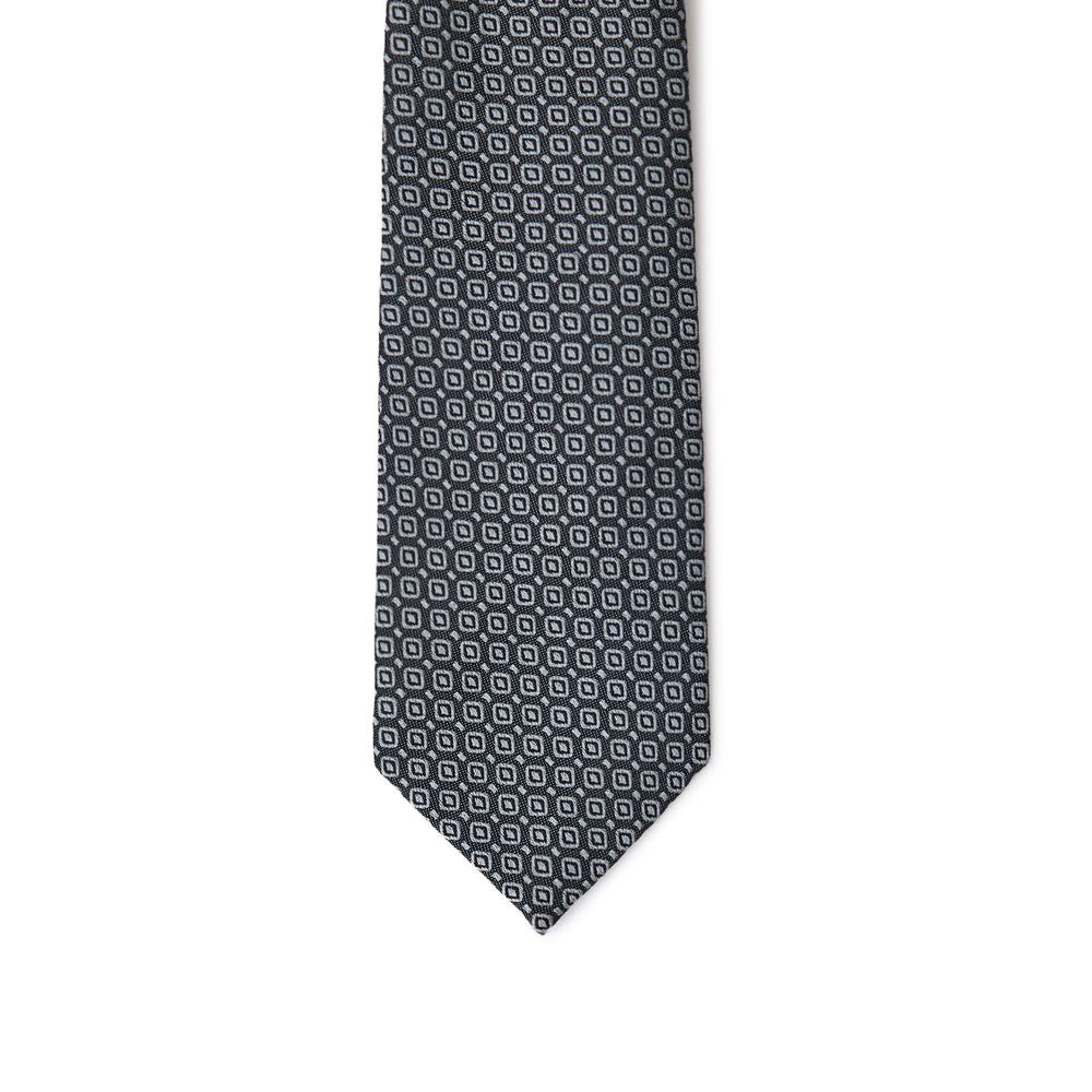 Jil Sander Gray Silk Tie Jil Sander