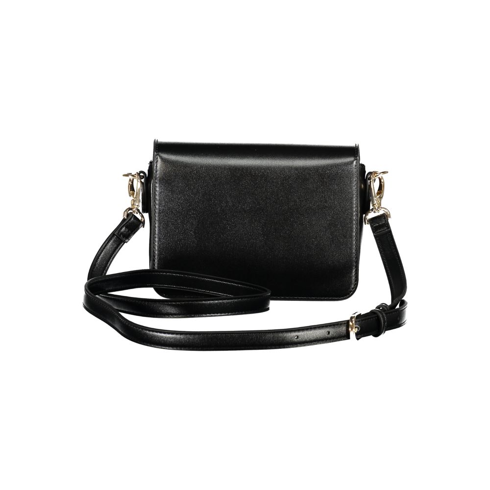 Mario Valentino Nero Poliuretano Women Handbag Mario Valentino