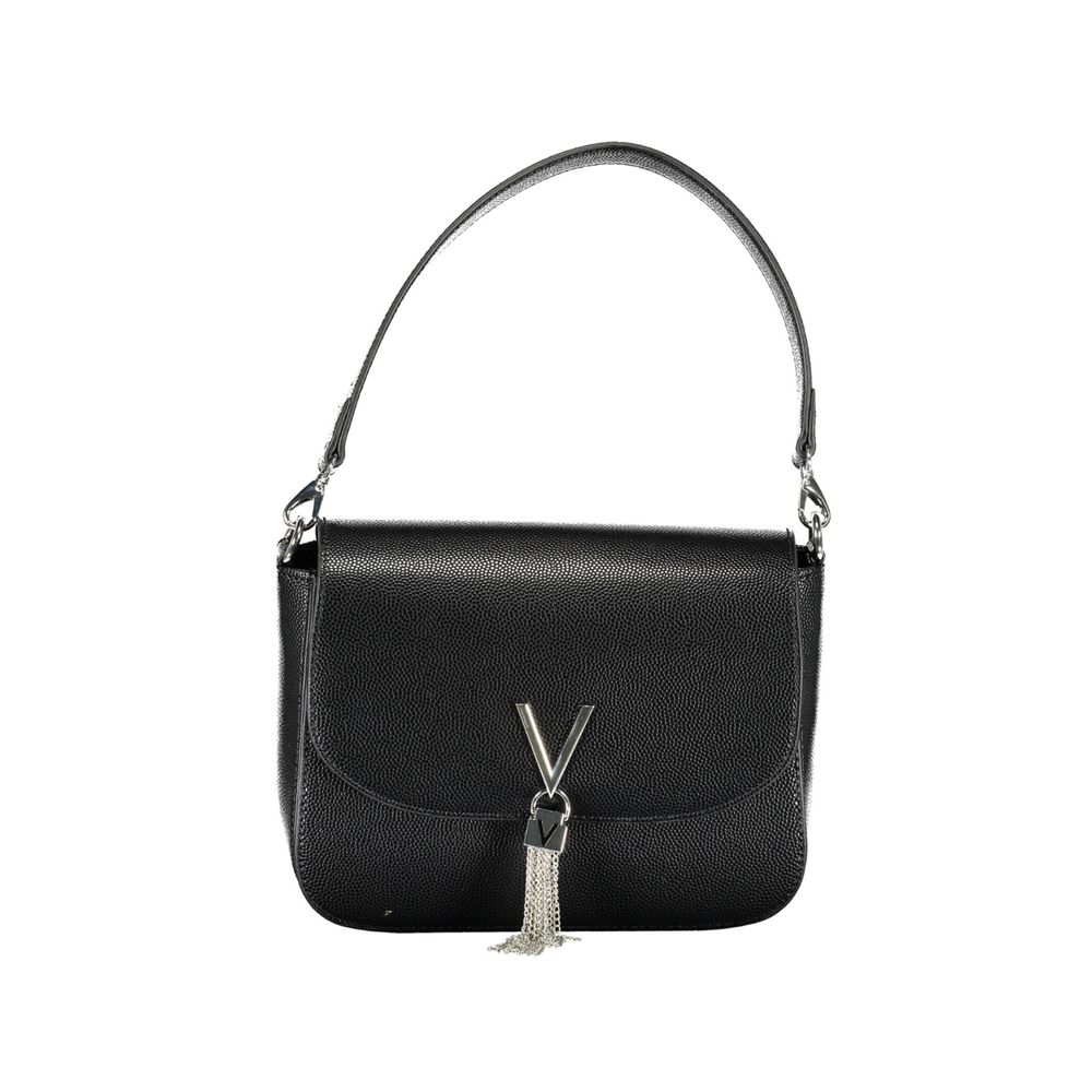 Mario Valentino Black Polyurethane Women Handbag Mario Valentino