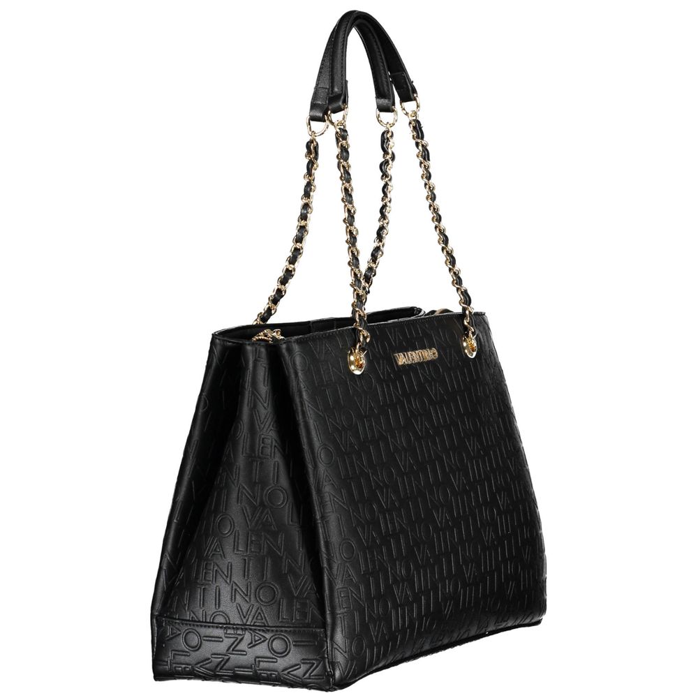 Mario Valentino Black Polyethylene Handbag Mario Valentino