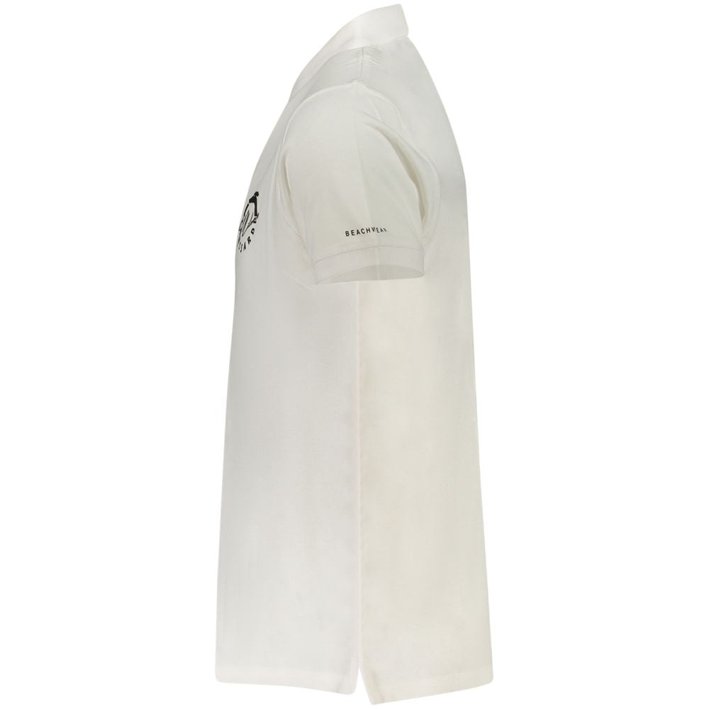 Trussardi White Cotton Men's Polo Trussardi