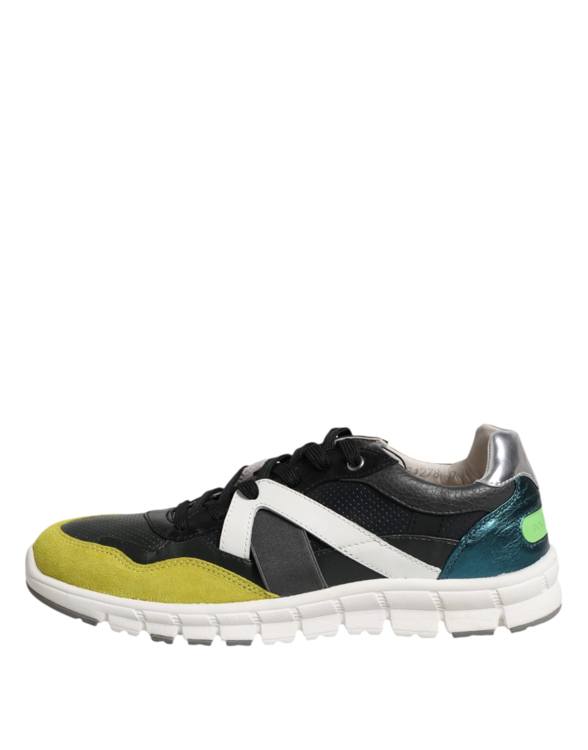 Dolce & Gabbana Multicolor Lace Up Low Top Men Sneakers Shoes Dolce & Gabbana