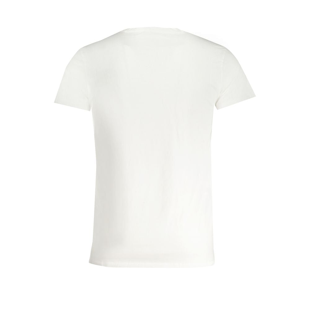 Trussardi White Cotton Men's T-Shirt Trussardi