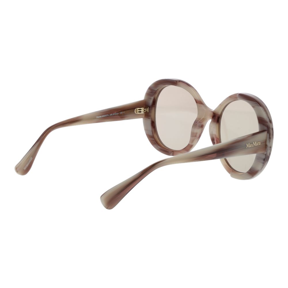 Max Mara Beige Acetate Sunglasses Max Mara