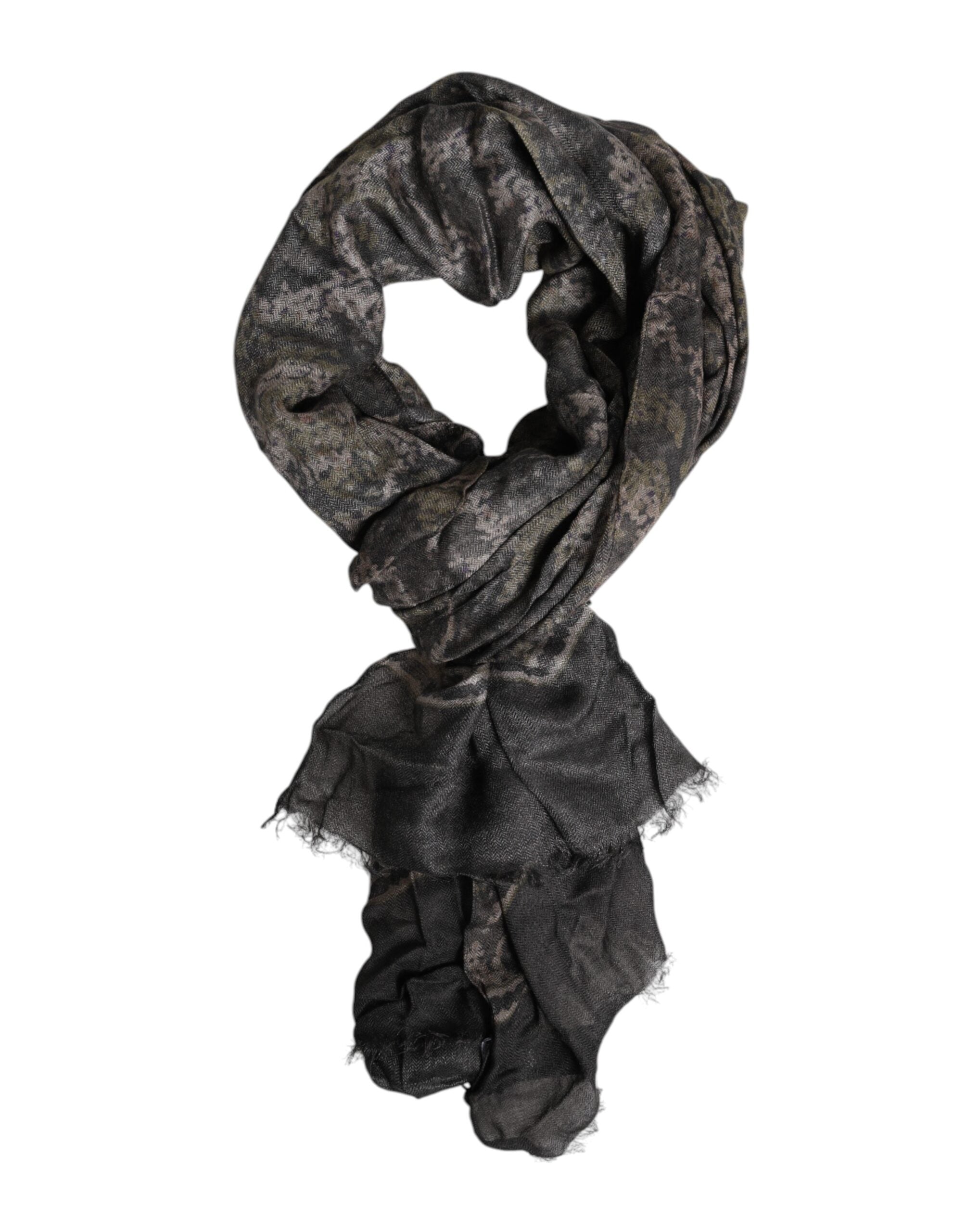Dolce & Gabbana Camouflage Neck Warmer Wrap Foulard Scarf Dolce & Gabbana