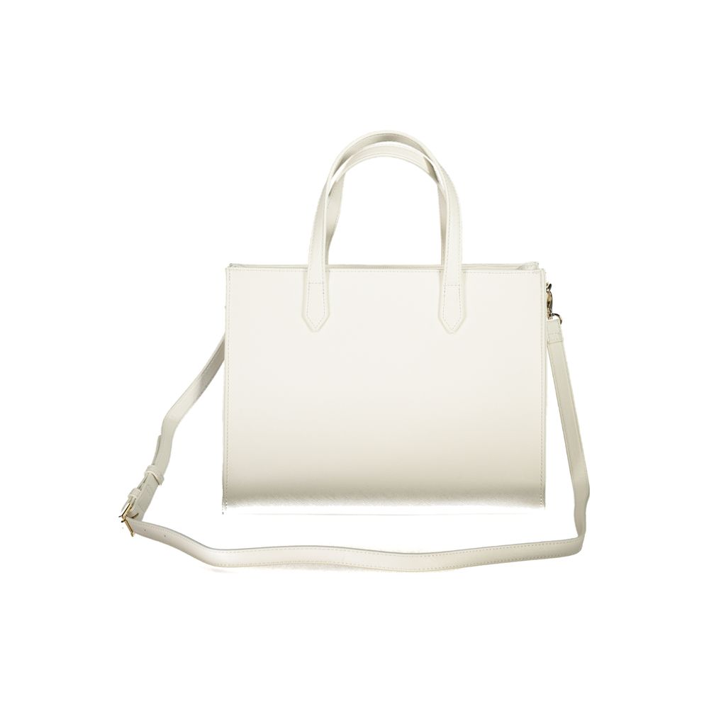 Mario Valentino White Polyurethane Women Handbag Mario Valentino