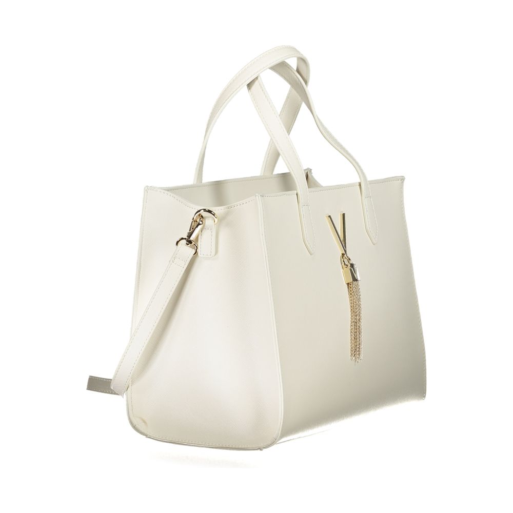 Mario Valentino White Polyurethane Women Handbag Mario Valentino
