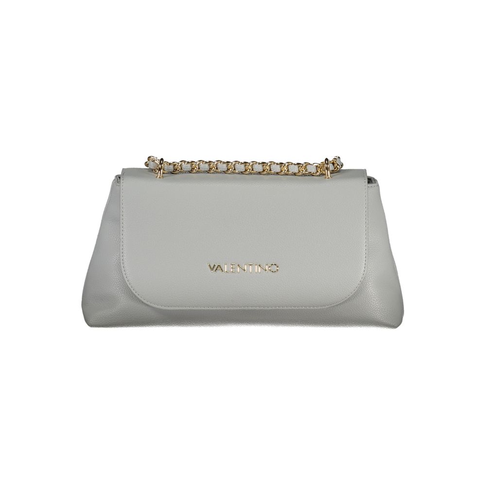 Mario Valentino Grigio Polyurethane Women Shoulder Bag Mario Valentino