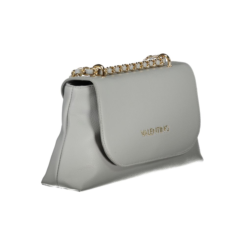 Mario Valentino Grigio Polyurethane Women Shoulder Bag Mario Valentino