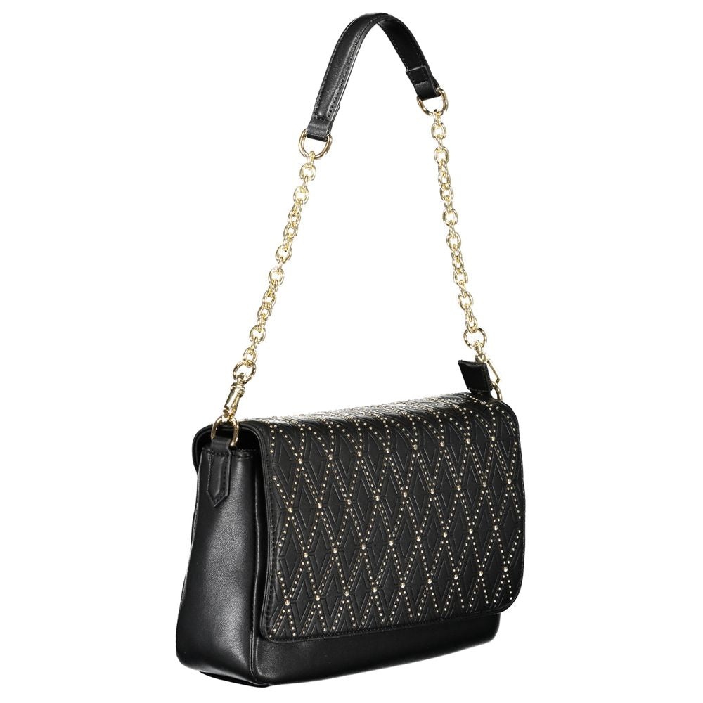 Mario Valentino Nero Polyurethane Women Handbag Mario Valentino