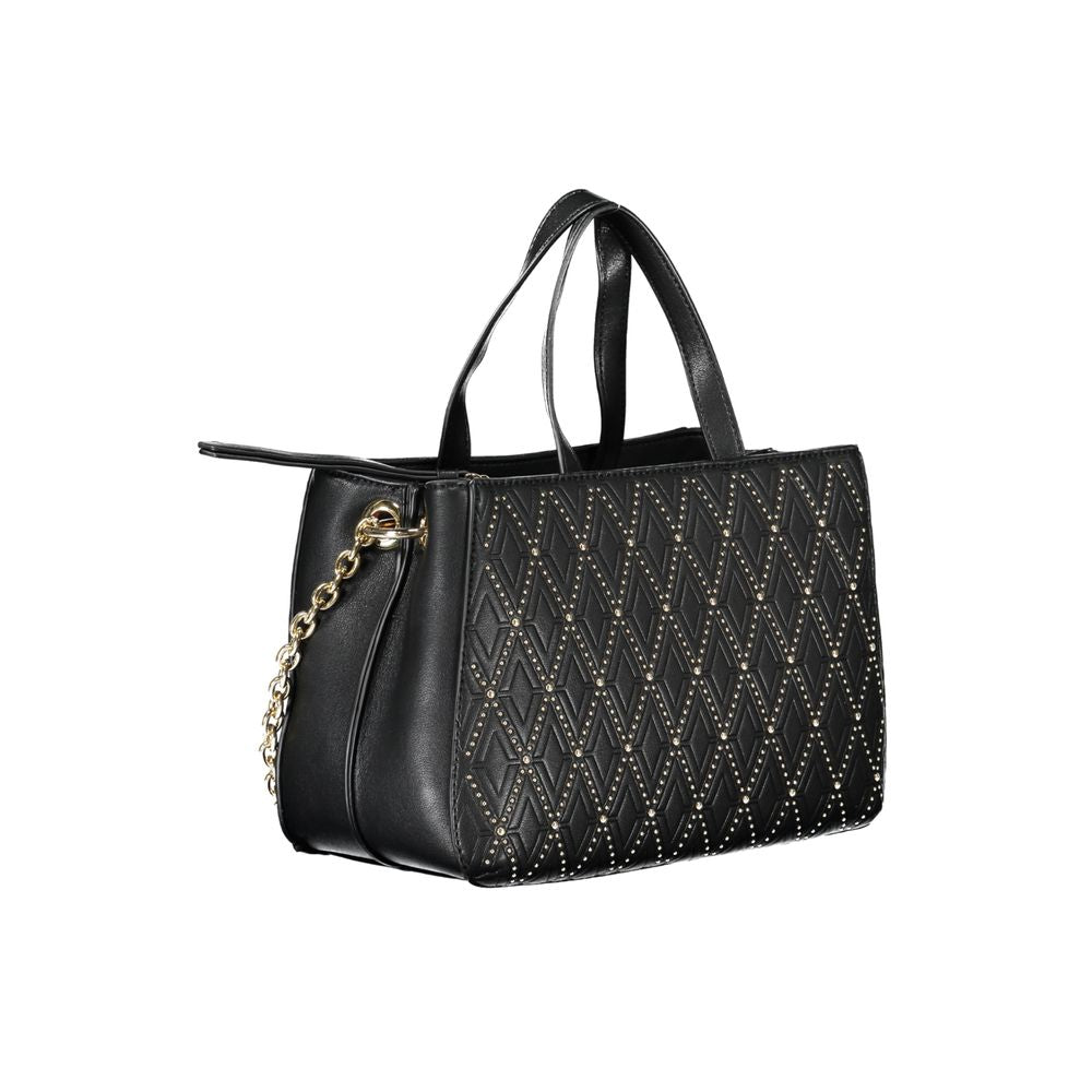 Mario Valentino Nero Polyurethane Women Handbag Mario Valentino
