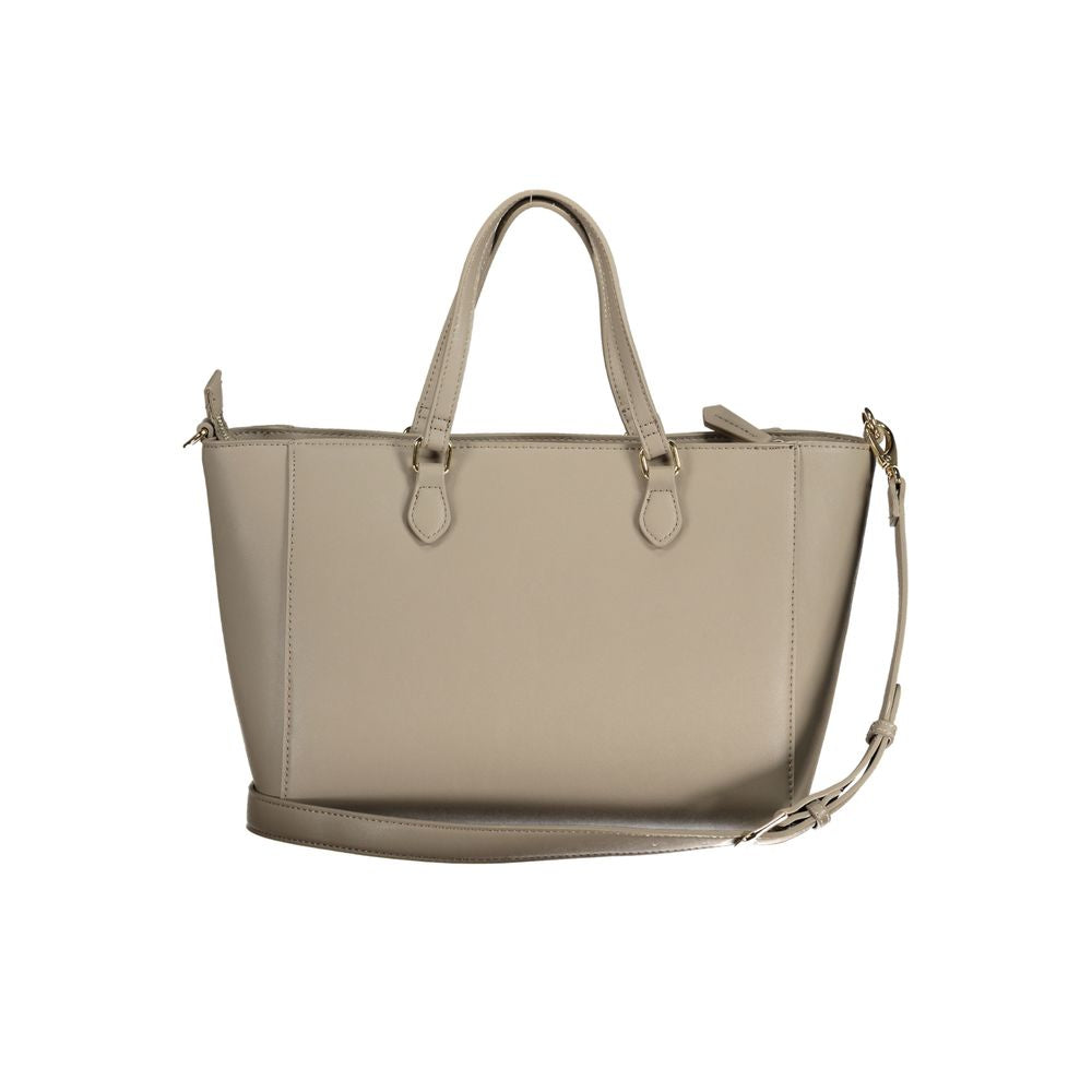Mario Valentino Beige Polyurethane Women Handbag Mario Valentino