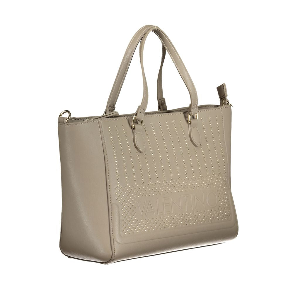 Mario Valentino Beige Polyurethane Women Handbag Mario Valentino