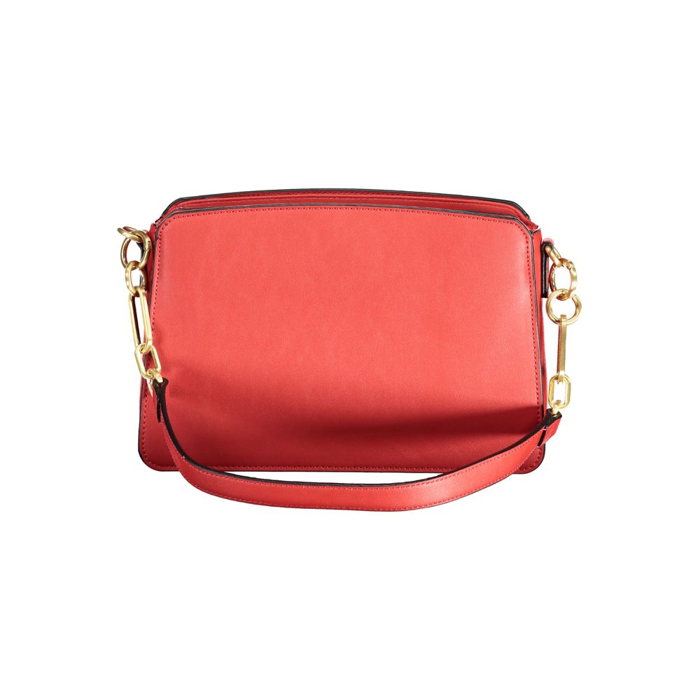 Valentino Rosso Poliuretano Women's Bag with Adjustable Shoulder Strap Valentino