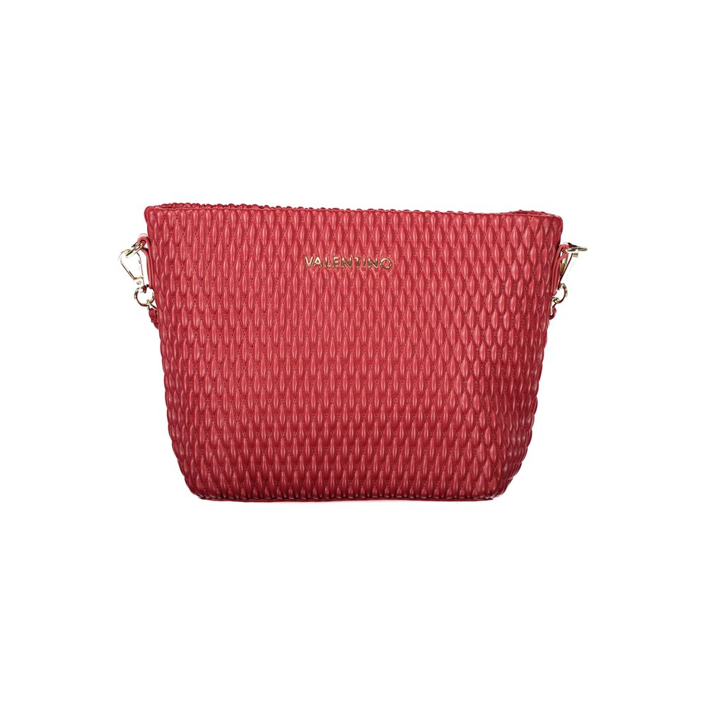 Valentino Rosso Polyurethane Women's Bag with Adjustable Shoulder Strap Valentino