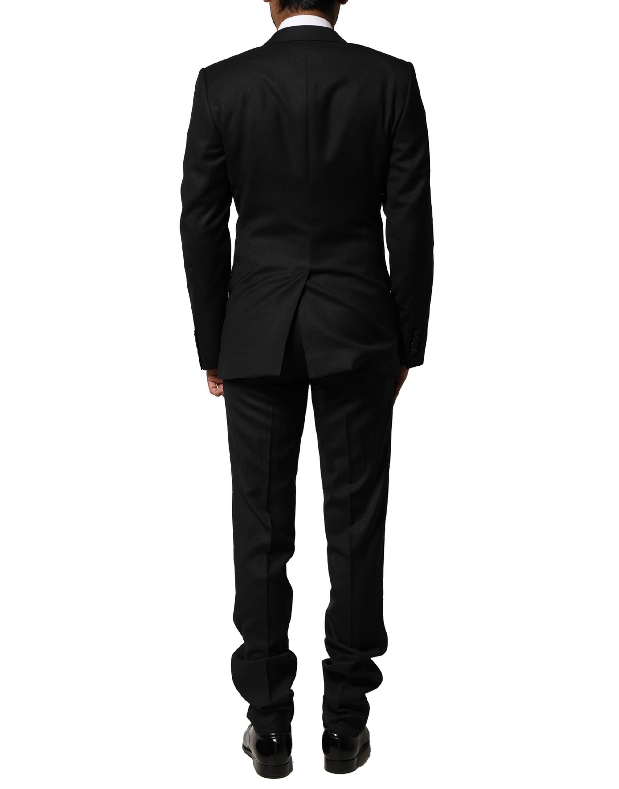 Dolce & Gabbana Blue MARTINI Wool Formal 2 Piece Suit Dolce & Gabbana