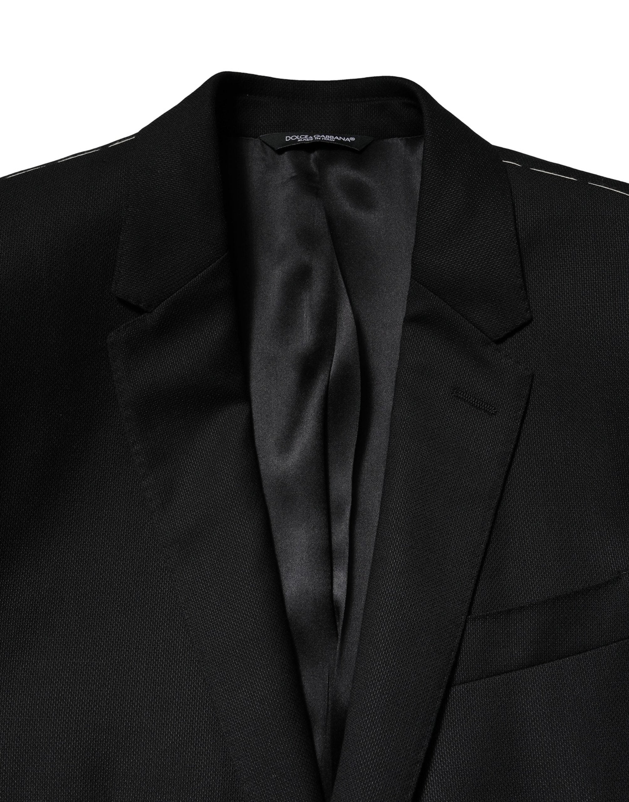 Dolce & Gabbana Blue MARTINI Wool Formal 2 Piece Suit Dolce & Gabbana