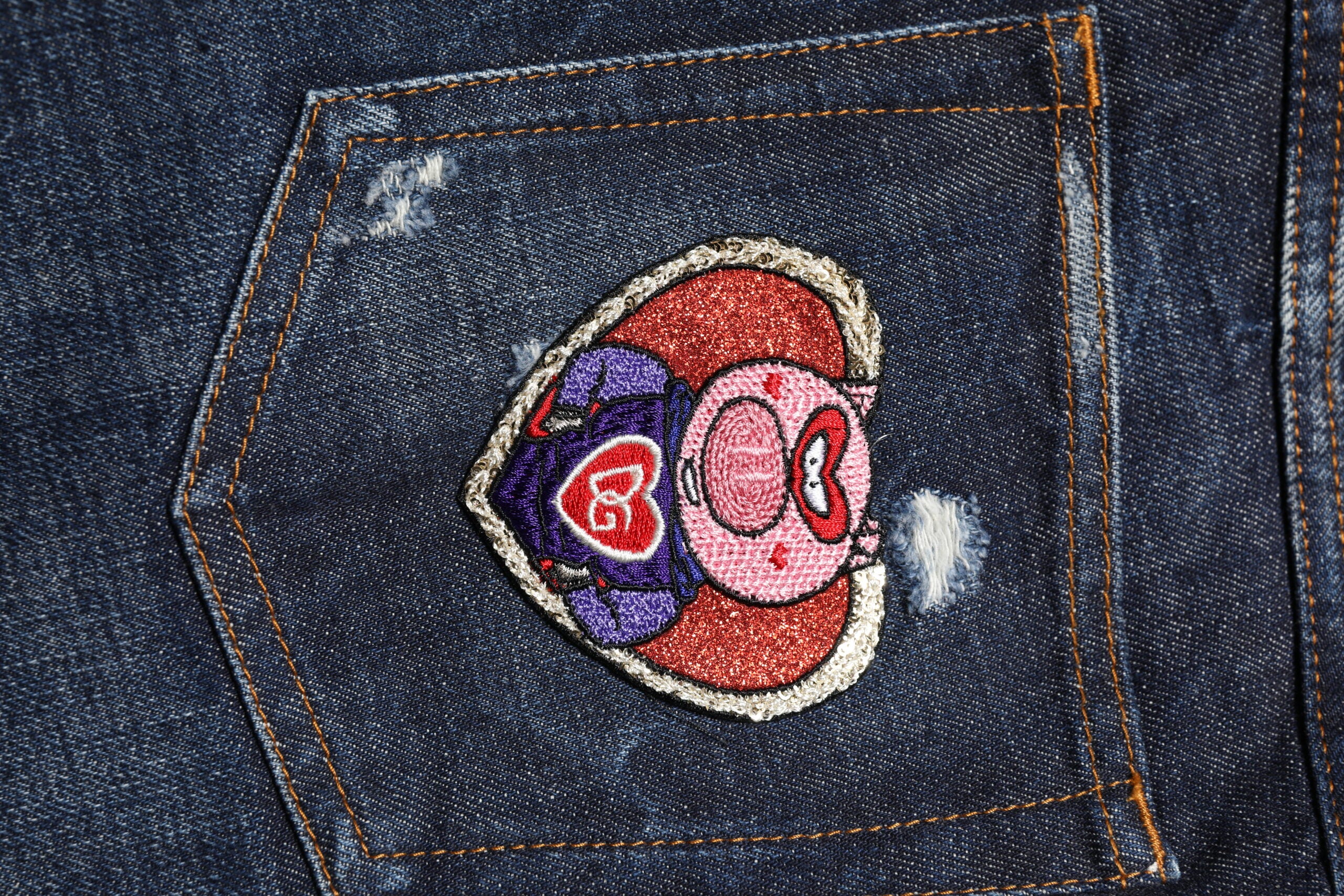 Dolce & Gabbana Dark Blue Tattered Skinny Denim Jeans Dolce & Gabbana