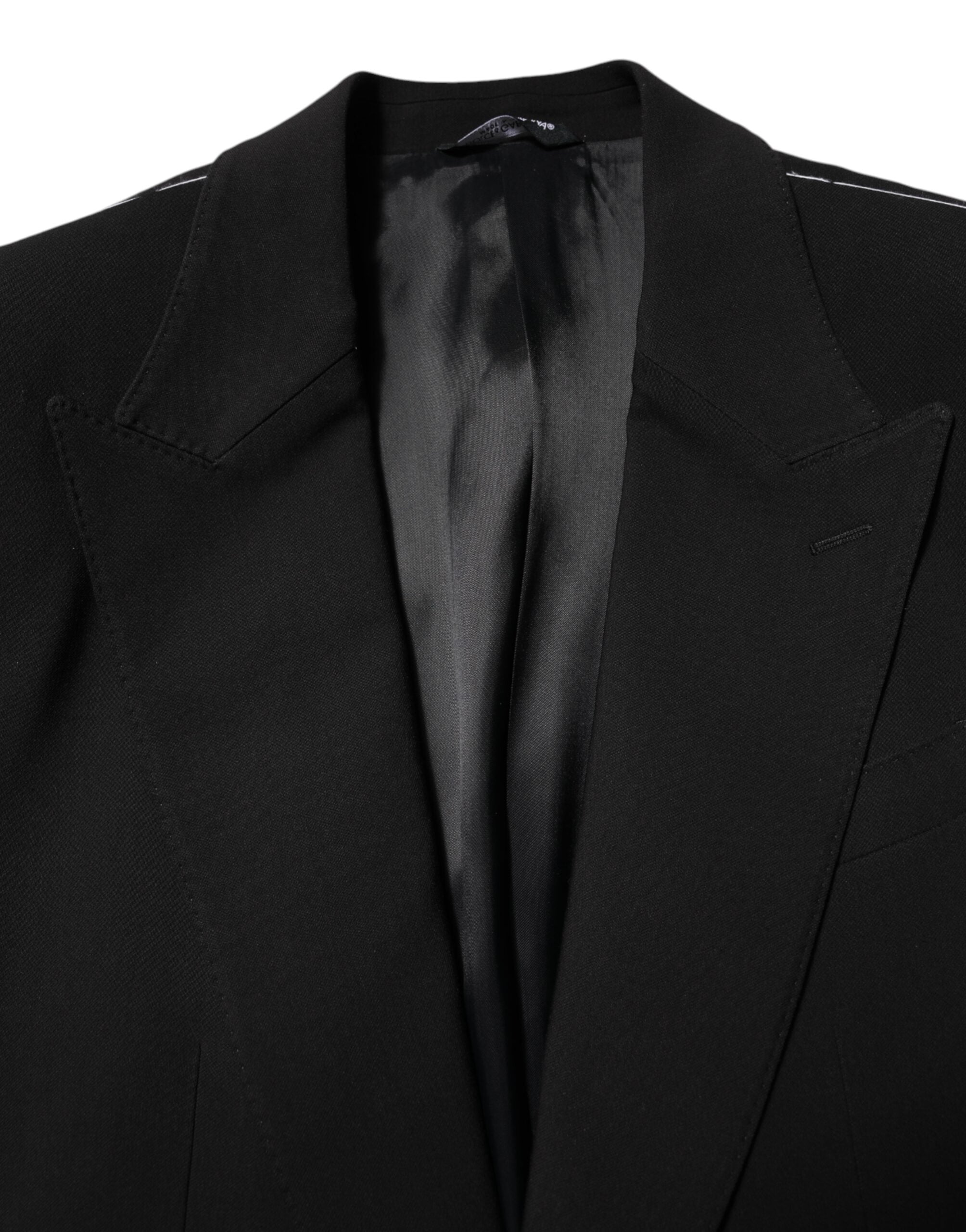 Dolce & Gabbana Black MARTINI Single Breasted 2 Piece Suit Dolce & Gabbana