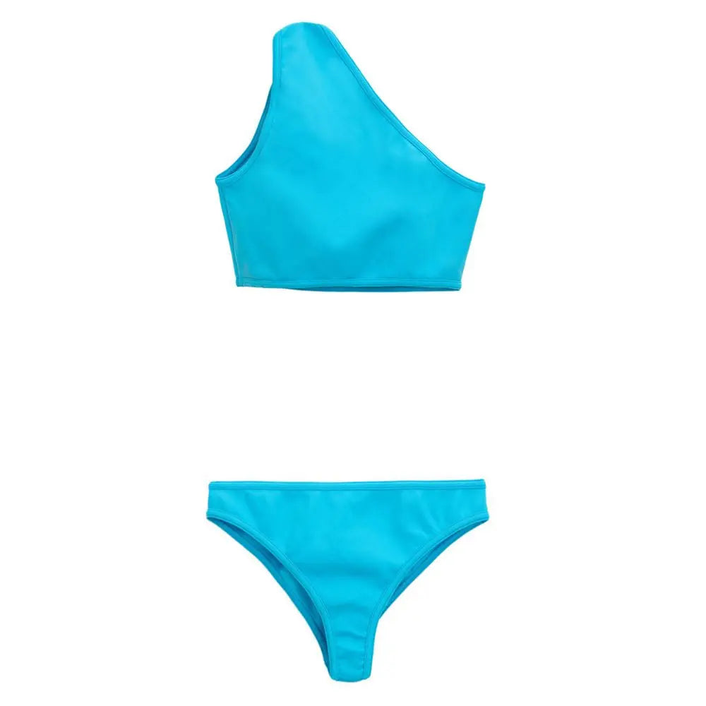 Bottega Veneta Turquoise Polyamide Bikini Bottega Veneta