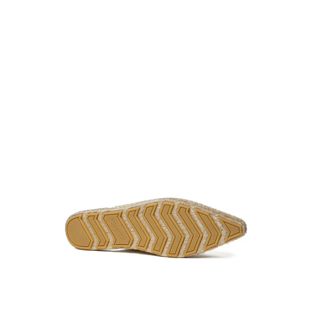 Bottega Veneta Yellow Leather Espadrille Bottega Veneta