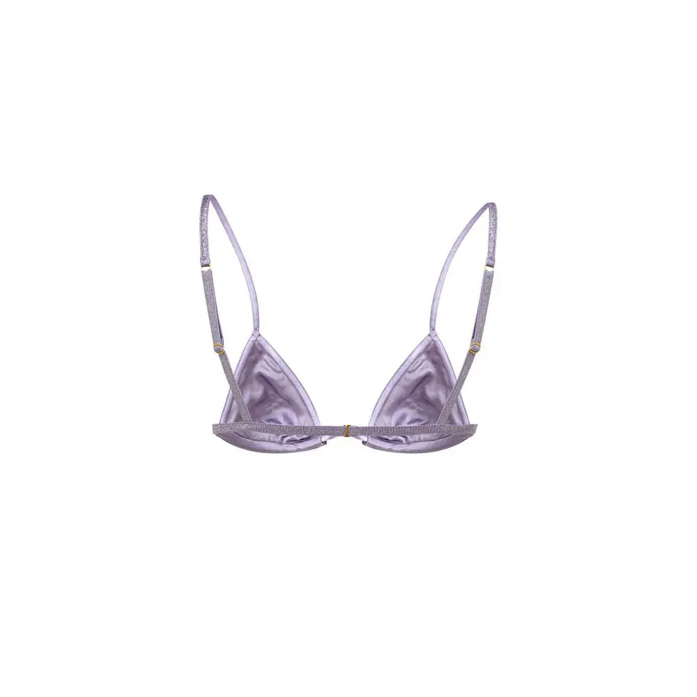 Tom Ford Purple Polyamide Bra Tom Ford