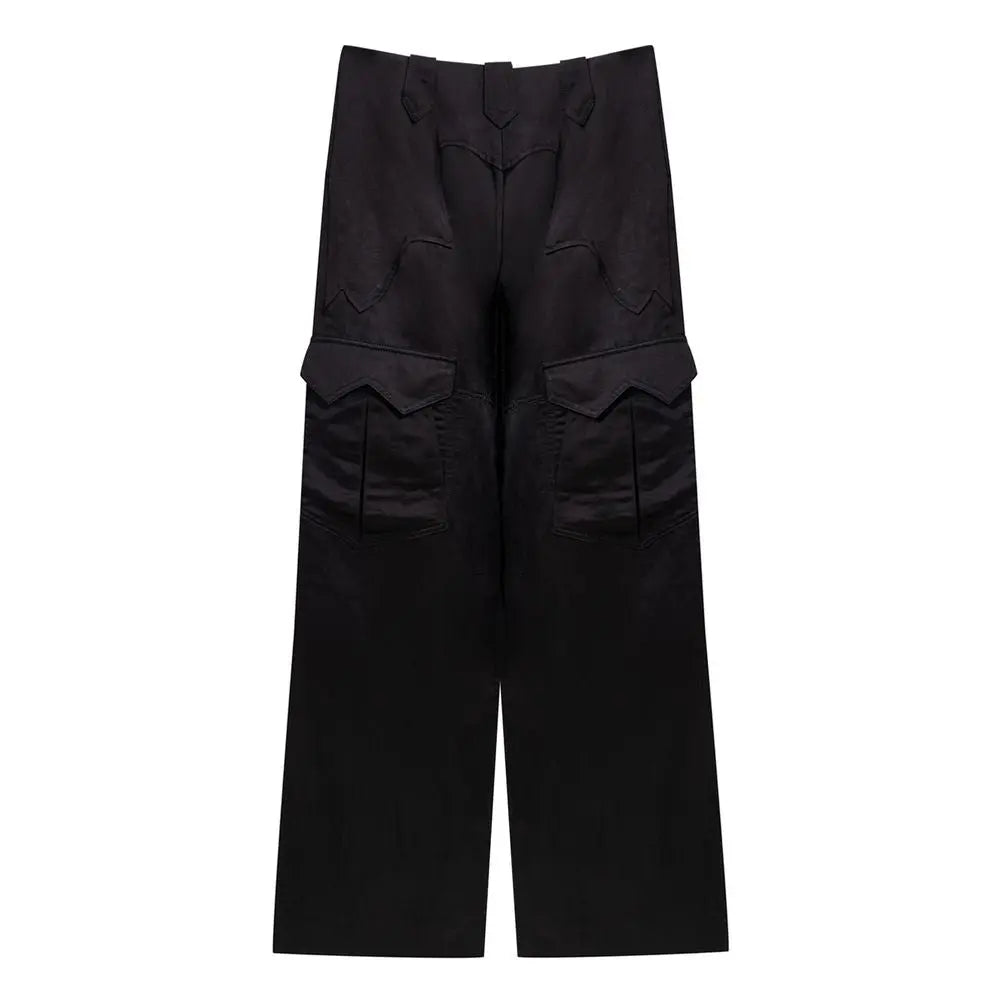 Tom Ford Black Viscose Cargo Pants Tom Ford