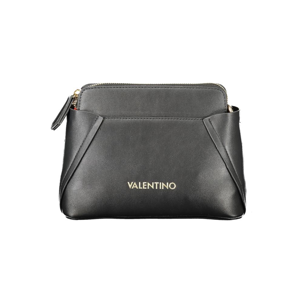Mario Valentino Black Polyurethane Shoulder Bag Mario Valentino