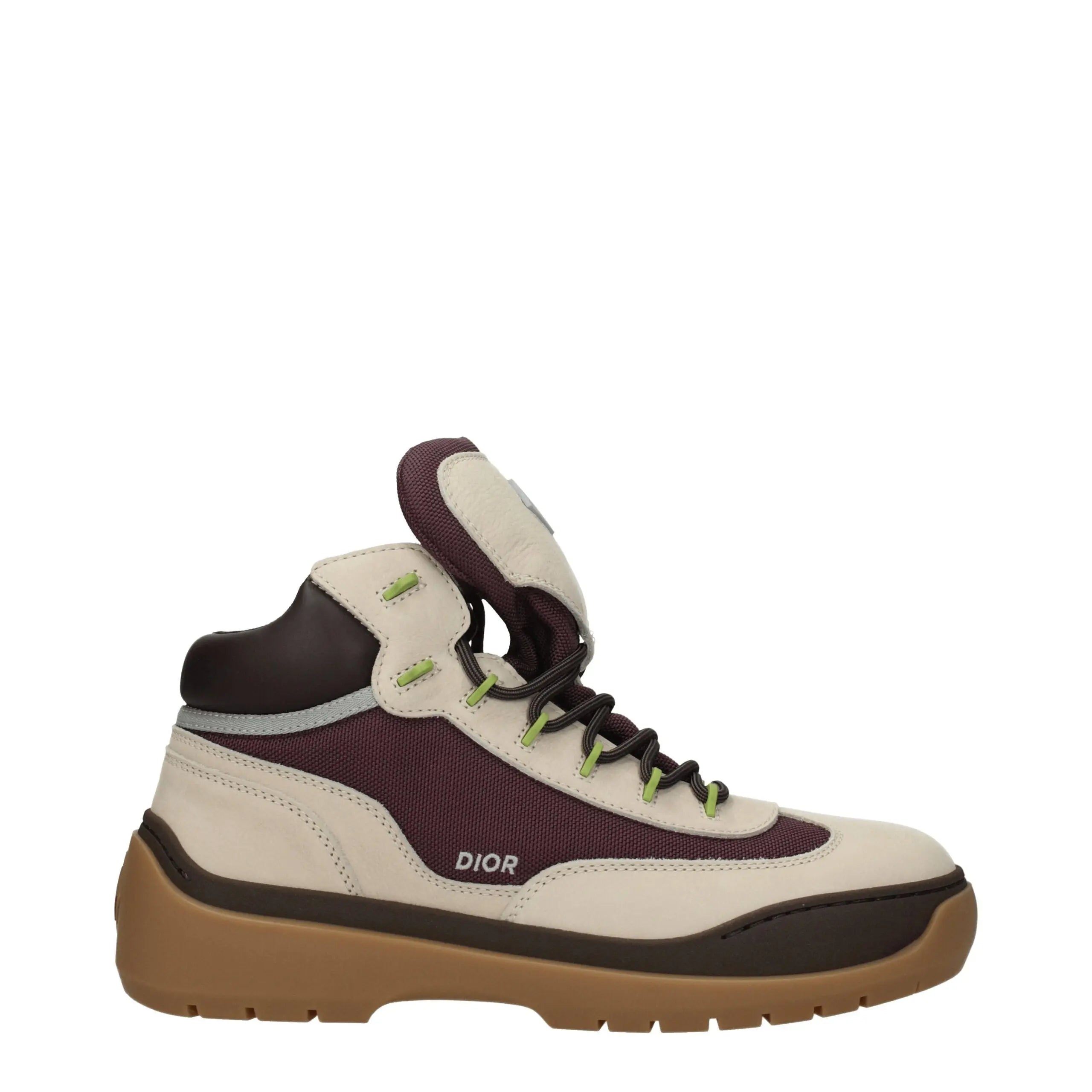 Christian Dior Beige Leather Ankle Boots Christian Dior
