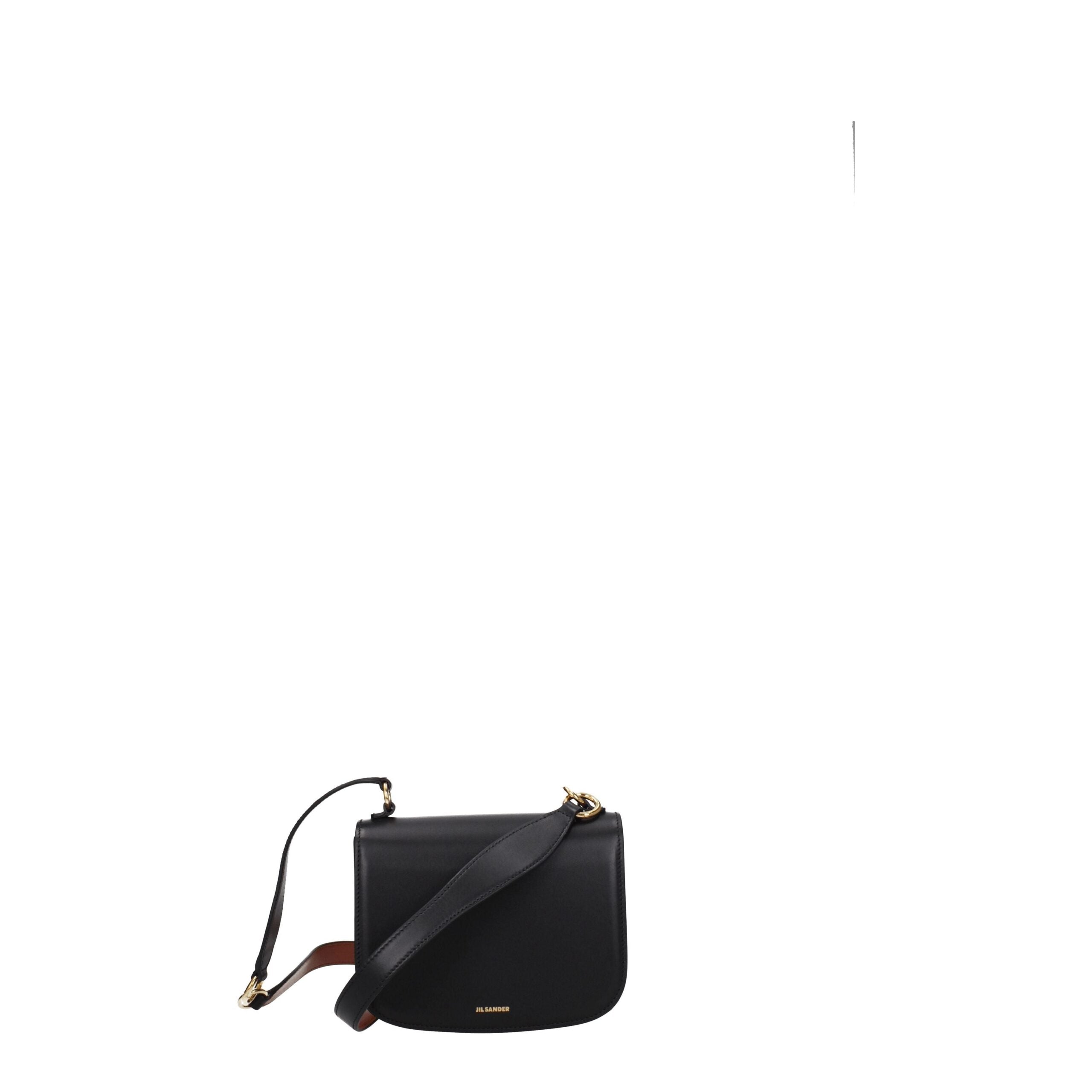 Jil Sander Black Leather Handbag Jil Sander