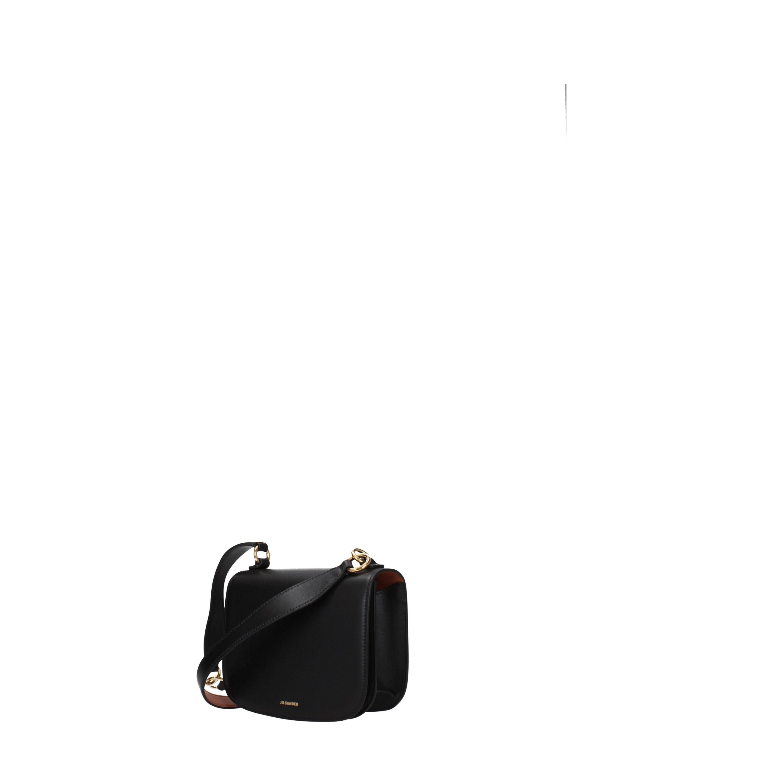 Jil Sander Black Leather Handbag Jil Sander